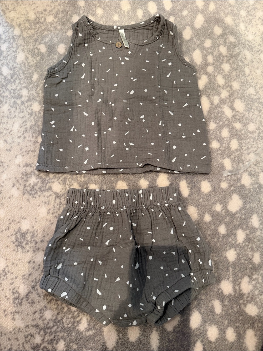 Rylee + Cru 6-12 MO Tank and Bloomer Set